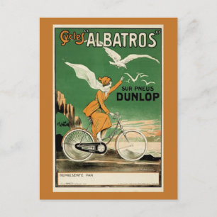 Vintage Cycles Albatros Vykort