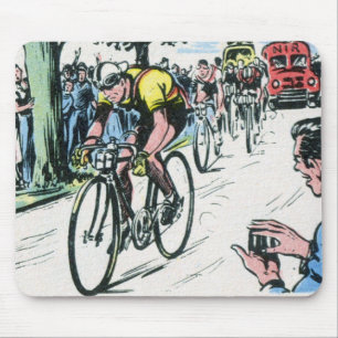 Vintage Cycling Print Musmatta