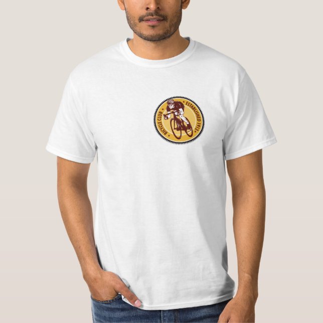 Vintage cykel 12 T-shirt (Framsida)