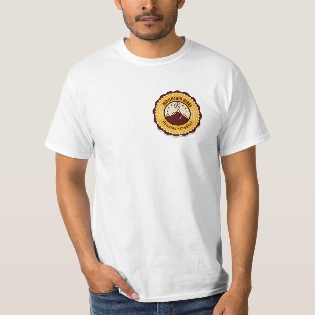 Vintage cykel 5 T-shirt (Framsida)