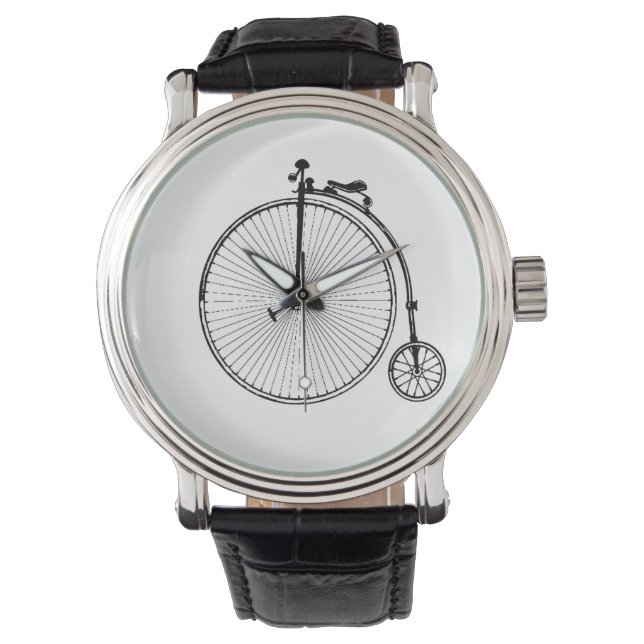 Vintage cykel armbandsur (Framsida)