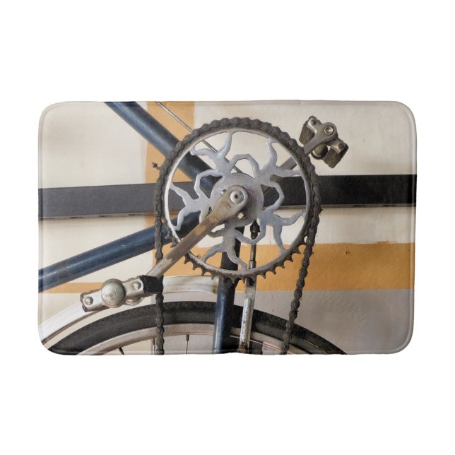 VINTAGE CYKEL BADRUMSMATTA (Framsidan)