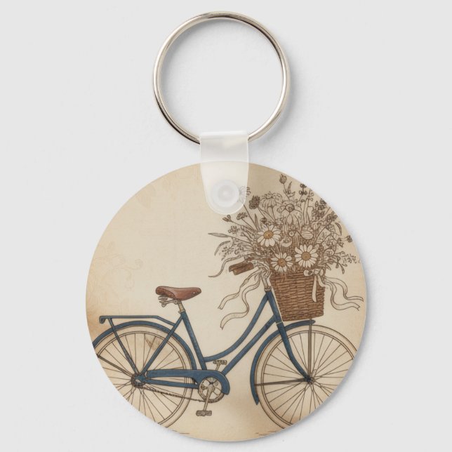 vintage cykel nyckelring (Framsida)