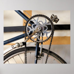 VINTAGE CYKEL POSTER