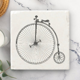 Vintage cykel stenunderlägg