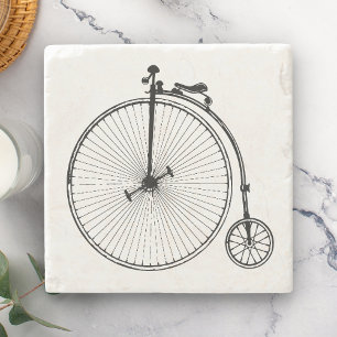 Vintage cykel stenunderlägg