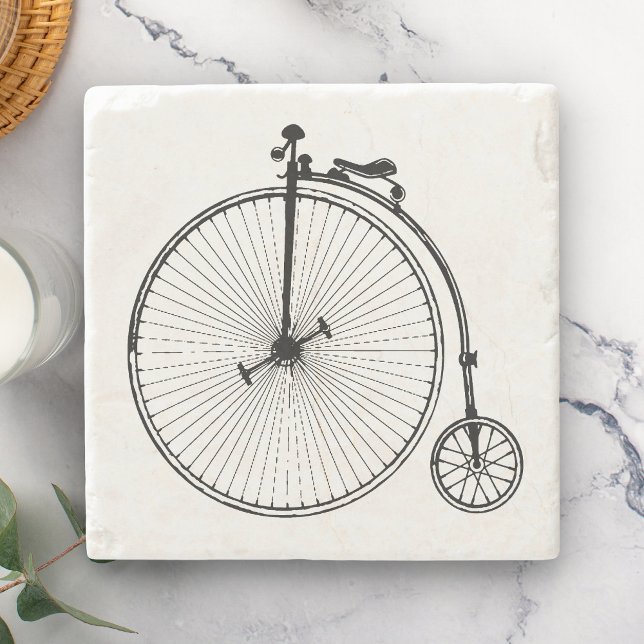 Vintage cykel stenunderlägg (Skapare uppladdad)
