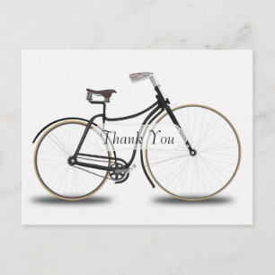 Vintage Cykel Tack Kort