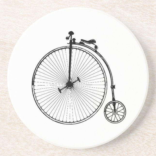 Vintage cykel underlägg (Framsidan)