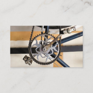 VINTAGE CYKEL VISITKORT