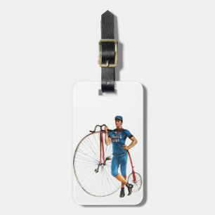 Vintage cykelmästerskap bagagebricka