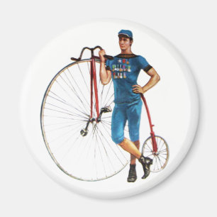Vintage cykelmästerskap magnet