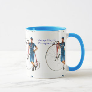 Vintage cykelmästerskap mugg