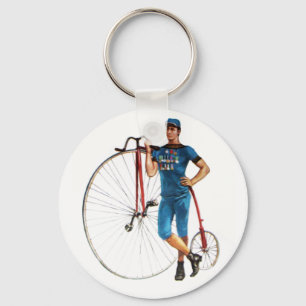 Vintage cykelmästerskap nyckelring