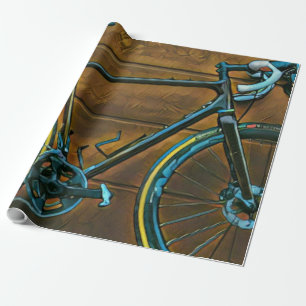 Vintage-cyklinggåvor Bergscykler Presentpapper