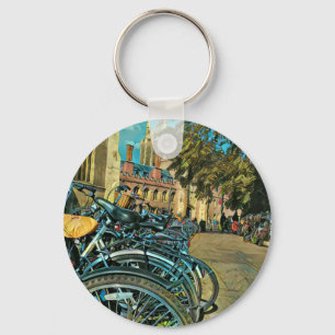 Vintage-cyklinggåvor Nyckelring