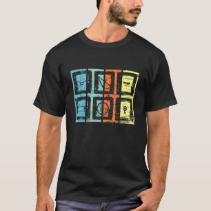Vintage Cyklist Biking Bikers Bicycle Bike T Shirt