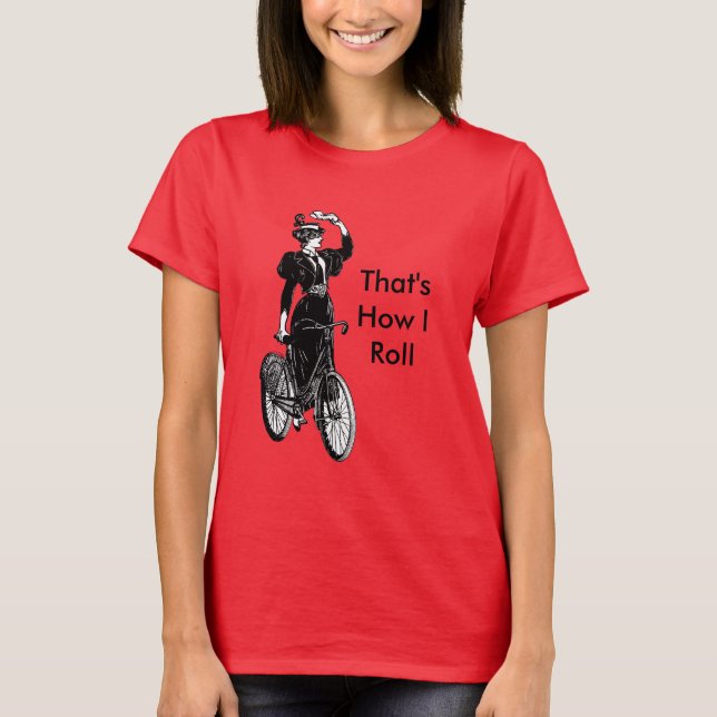 Vintage cyklist tee (Framsida)