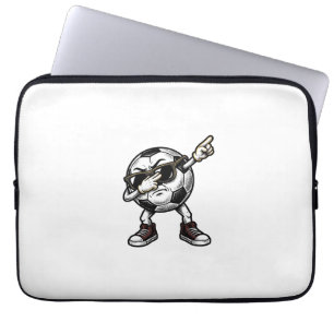 Vintage Dabbing Fotbolls Tröja Design (2)_1 Laptop Fodral