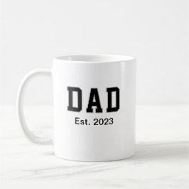 Vintage Dad Established Gift Kaffemugg
