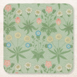 Vintage Daisy - Blommönstret William Morris Underlägg Papper Kvadrat