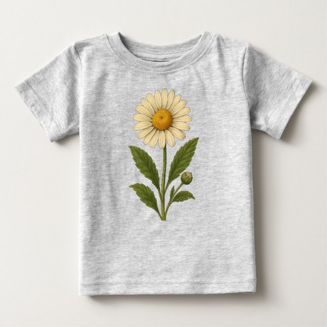 Vintage daisy t shirt (Framsida)