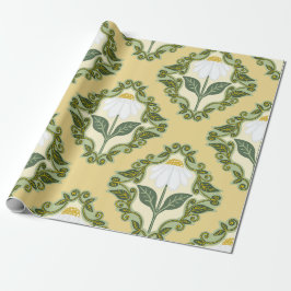 Vintage Daisy Vine Presentpapper