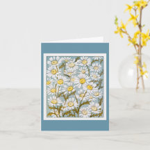 Vintage Daisys Illustration Skriv ut