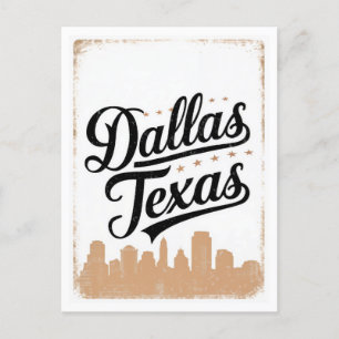 Vintage Dallas Texas Vykort
