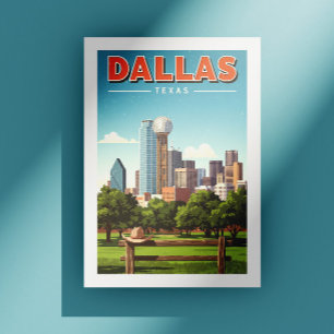 Vintage Dallas Texas Vykort
