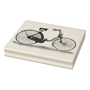Vintage Dam-cykel Stämpel