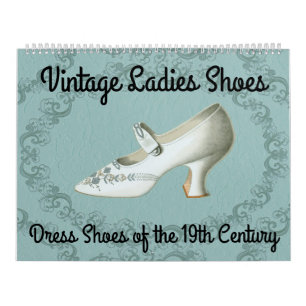 Vintage Dam Dress Shoes - 1800-talet - Kalender
