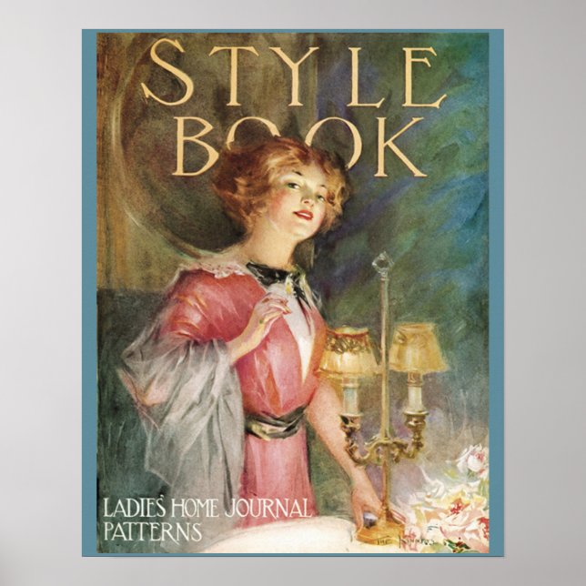 Vintage Dam Home Journal Poster (Framsidan)