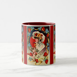 Vintage Dam Min Valentine Mugg