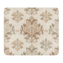 Vintage Damask Elegant Beige Fransk Gårdshus
