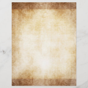 Vintage Damask Gräns Stationery