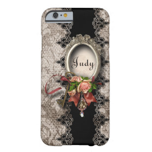 Vintage Damask iPhone 6 fodral Barely There iPhone 6 Skal