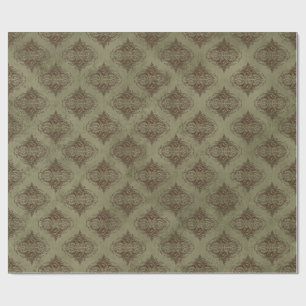 Vintage Damask Presentpapper