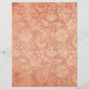 Vintage Damask Struktur-skrapbok Papper