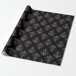 Vintage Damastmönster Presentpapper