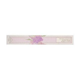 Vintage dammig rosenfärgad ombré båge bouquet retu etikettband