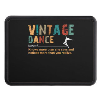 Vintage Dance Definition Dance Älskare Gift Dragkroksskydd