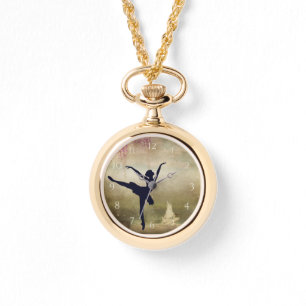 Vintage Dance för vacker Ballerina Svan Sjö Armbandsur