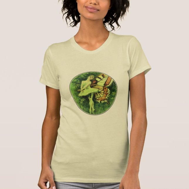 Vintage Dancing Fairy T-shirt (Framsida)