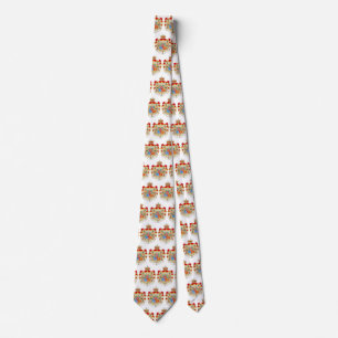 Vintage danska Danmarks kungliga vapen Slips