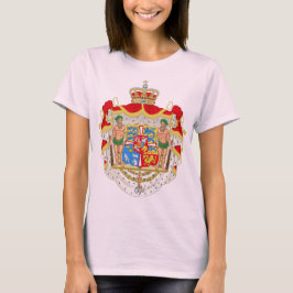Vintage Danska Royalet Jackar av Danmarks Arm Tee Shirt