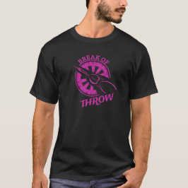 Vintage Darts Apparel Break of Throw Pink T Shirt