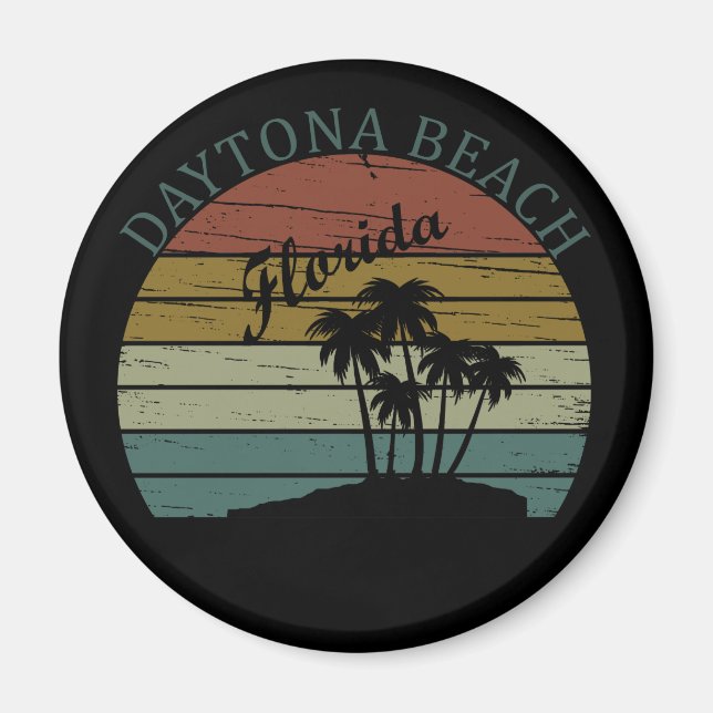 vintage Daytona Beach Magnet (Framsidan)