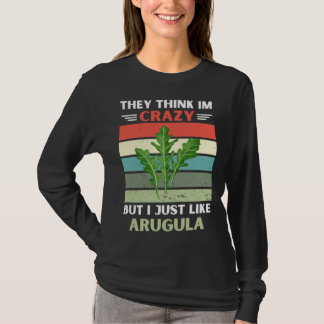 Vintage De tror att jag är galen men jag gillar ba T Shirt