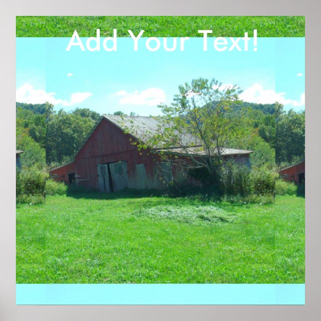 Vintage Declay Barn Poster (Framsidan)